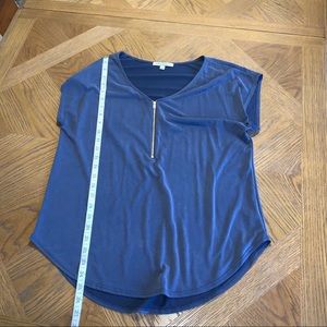 Half zip top
